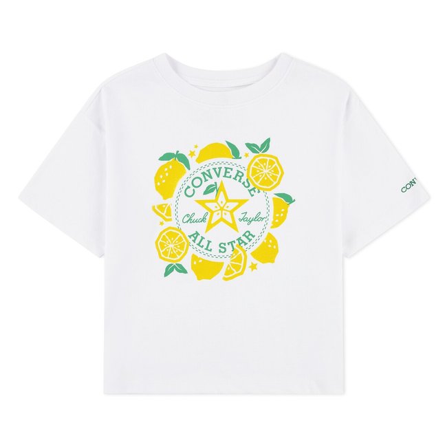 Camiseta de manga corta blanco <span itemprop=