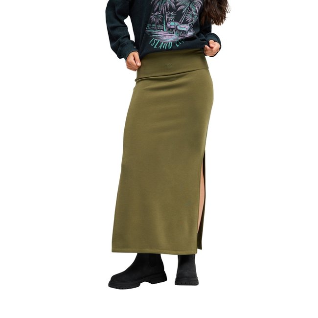 Jupe longue BAREFOOT BALLADE. vert winter moss <span itemprop=