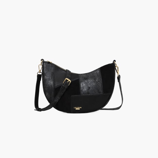 Sac hobo  Trusty noir,doré <span itemprop=