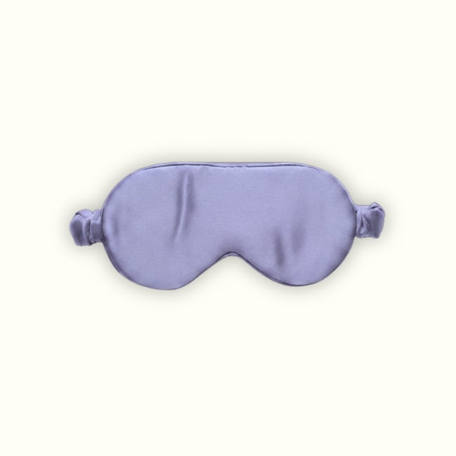 Masque de sommeil Soin des cils 100% pure soie bleuet <span itemprop=