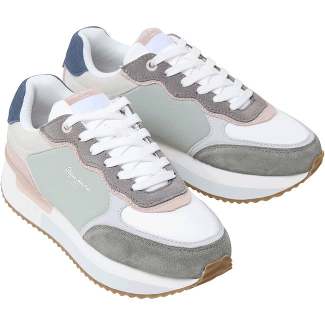 Scarpe da ginnastica basse Rusper Class verde/grigio PEPE JEANS