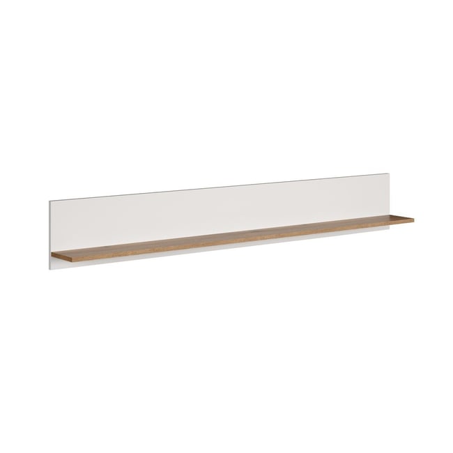 Etagère murale avec 1 tablette L170 cm - VITORIA Couleur blanc <span itemprop=