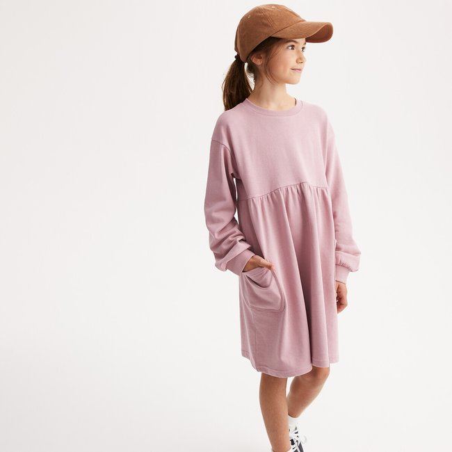 Платье из мольтона с длинными рукавами - LA REDOUTE COLLECTIONS
