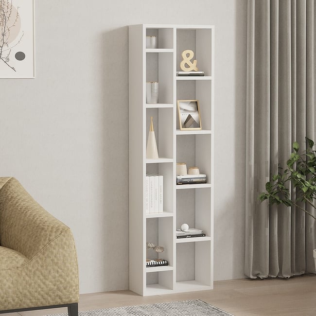 Полка для книг, Tomi / Томи белый SO'HOME