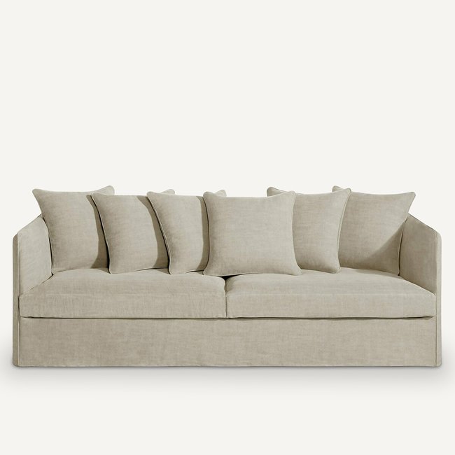 Housse canapé lin épais stonewashed Neo Chiquito - AM.PM