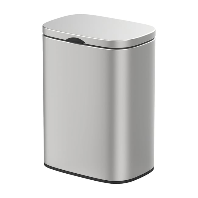 Poubelle de Salle de Bain Murale SARE Couleur chromé mat <span itemprop=