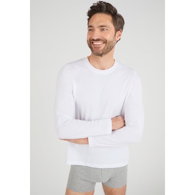 T-shirt thermorégulant blanc <span itemprop=