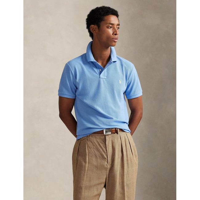 Polo custom slim fit en maille piquée  - POLO RALPH LAUREN