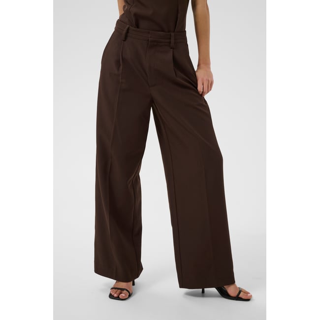 Pantalon de costume marron coffee bean <span itemprop=