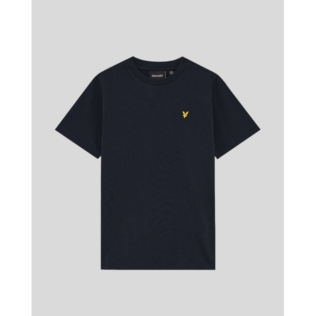 T-shirt en coton bleu foncé marine <span itemprop=