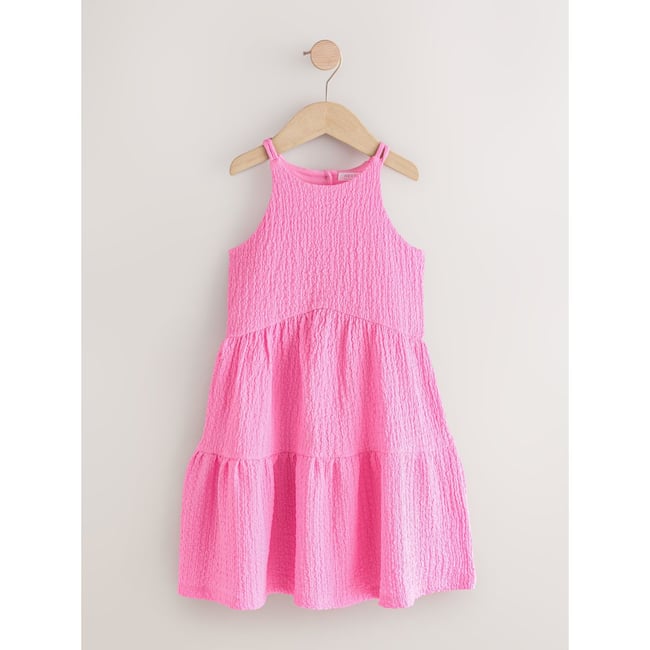 Robe d'été froissée à lanières - NEXT