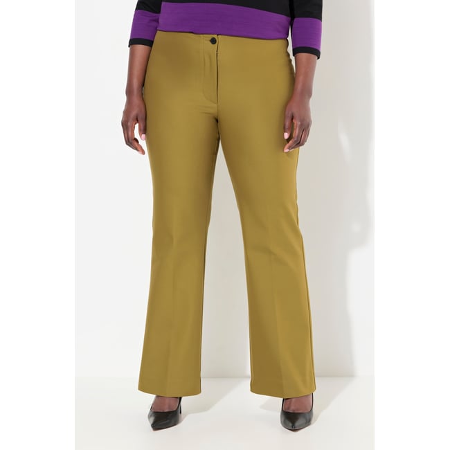 Pantalon droit Rose avec ceinture - ULLA POPKEN