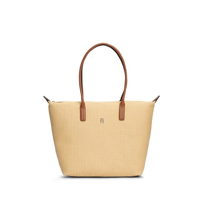 Sac tote bag, POPETTE RAFFIA naturel <span itemprop=