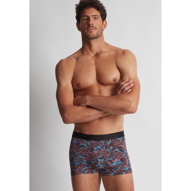 Boxer Homme Aubade Men Gris Handcuffs neon tropics <span itemprop=
