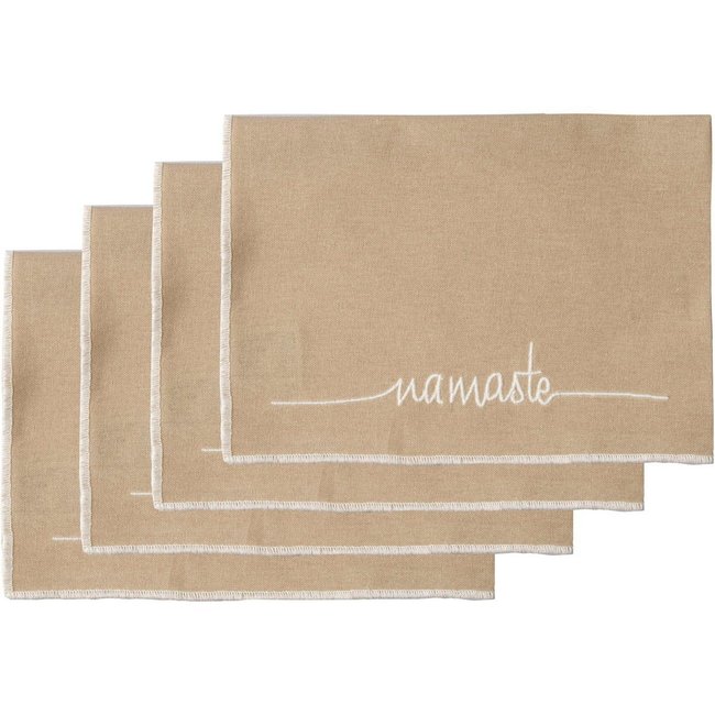 Set de table (x4) coton NAMASTE - FEBRONIE