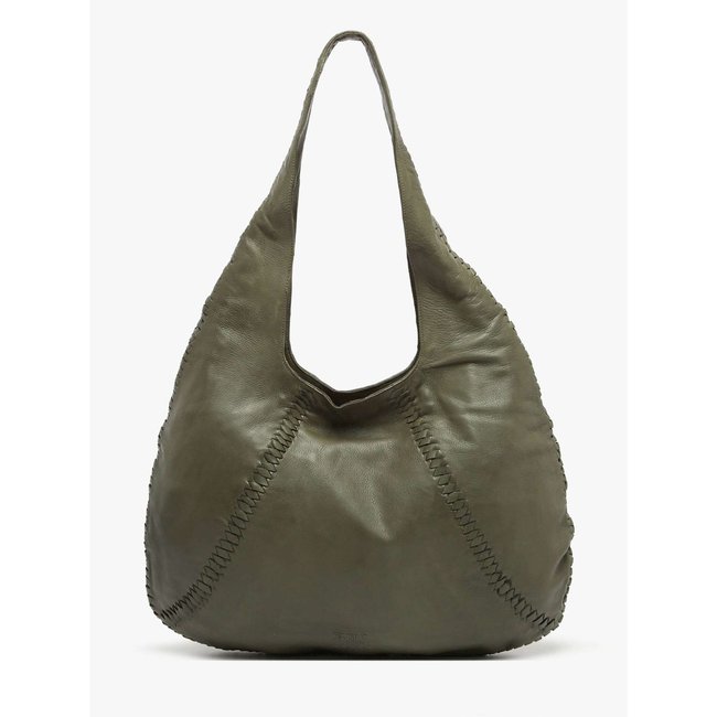 Sac porté épaule Milan cuir - BASILIC PEPPER