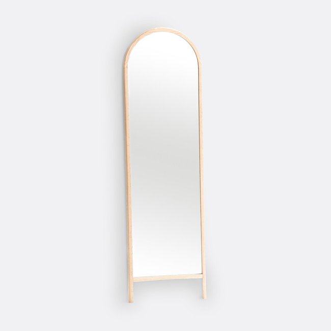 Nabou 50 x 170cm Oak Psyche Mirror, natural, LA REDOUTE INTERIEURS