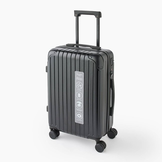 Valise cabine premium, 4 roues, 55cm noir <span itemprop=