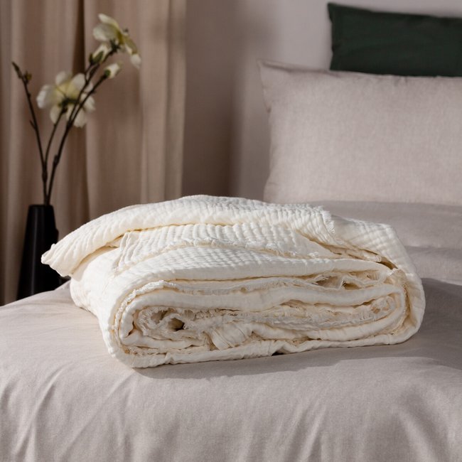 Lark Cotton Muslin Throw - YARD