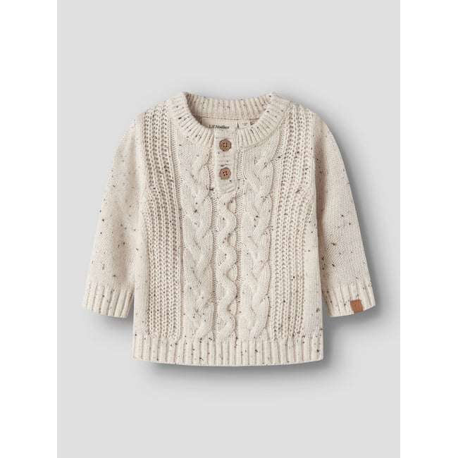 Pull En Maille blanc - turtledove1 <span itemprop=
