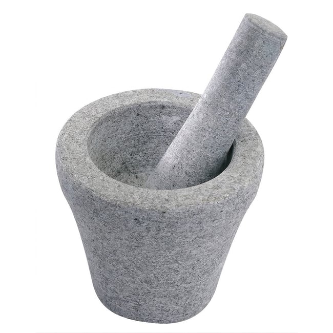 Mortier granit diamètre 13,5 cm VESTO diamètre 13,5 cm gris <span itemprop=