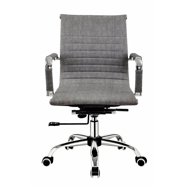 Fauteuil de bureau en simili polyuréthane, EXECUTIVE Couleur gris <span itemprop=
