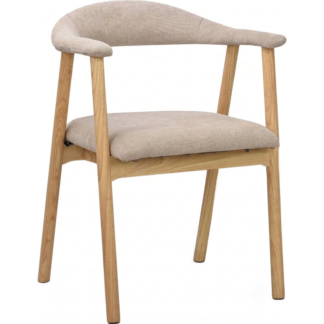 Chaise de salle à manger bois et bouclette - RECOLLECTION