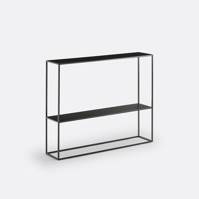 Console en métal acier, double plateau, Miva - LA REDOUTE INTERIEURS