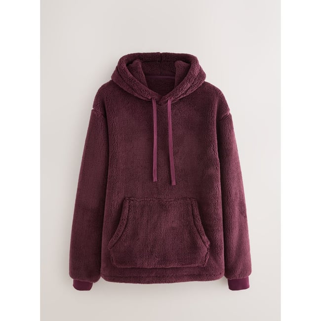 Sweat à capuche en imitation fourrure enfiler - NEXT