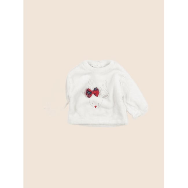 Sweat - Très bon état beige <span itemprop=