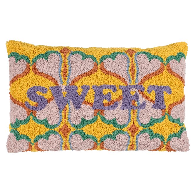 Sweet Knitted Filled Cushion 30x50cm, multi-coloured, HEYA HOME