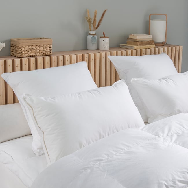 Oreiller Multi-Conforts 3 Chambres Couleur blanc <span itemprop=