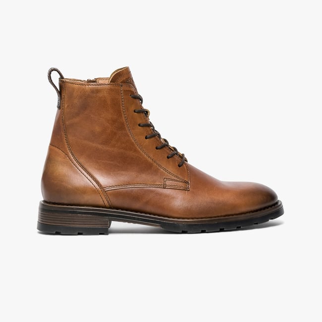 Boots À Talon en cuir GUILLO - BOCAGE