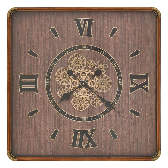 Horloge ARCHIE Couleur marron <span itemprop=