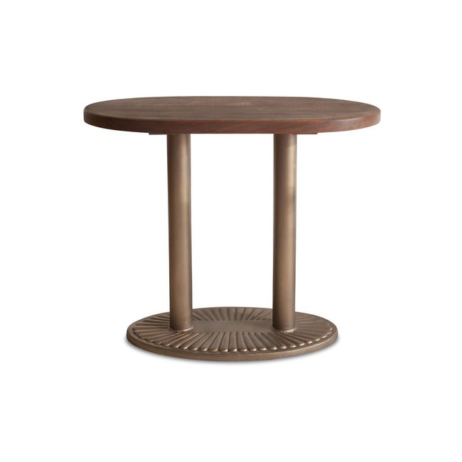 Console en teck WASHINGTON Couleur bois foncé <span itemprop=
