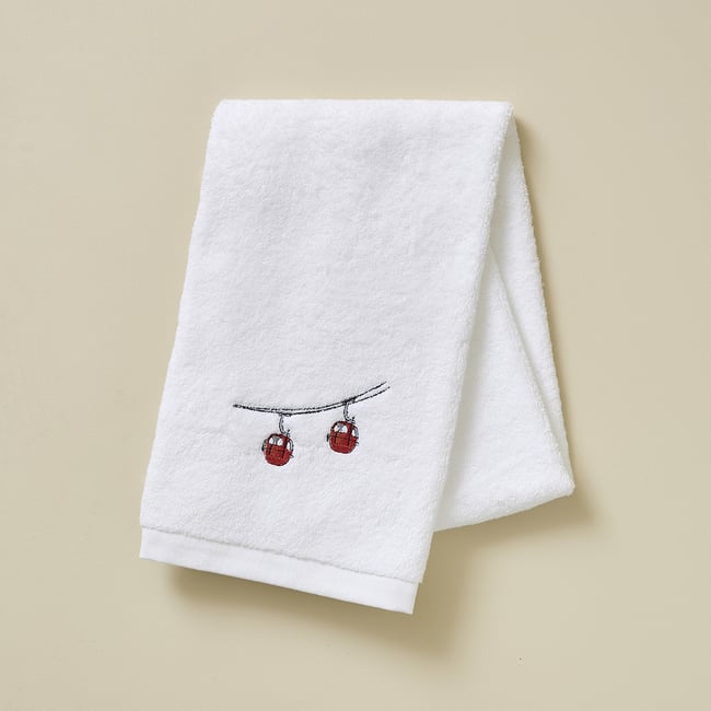 Drap de douche RDV AU SOMMET - SYLVIE THIRIEZ