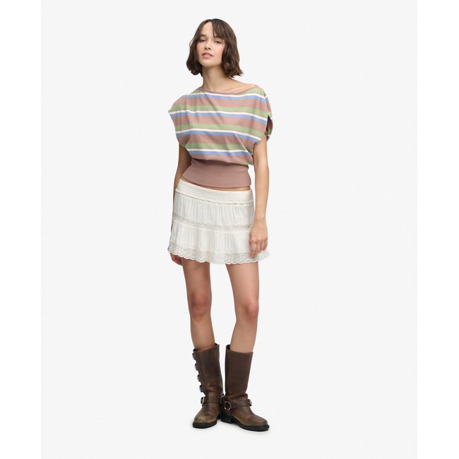 Mini-jupe Ibiza coupe décontractée - SUPERDRY