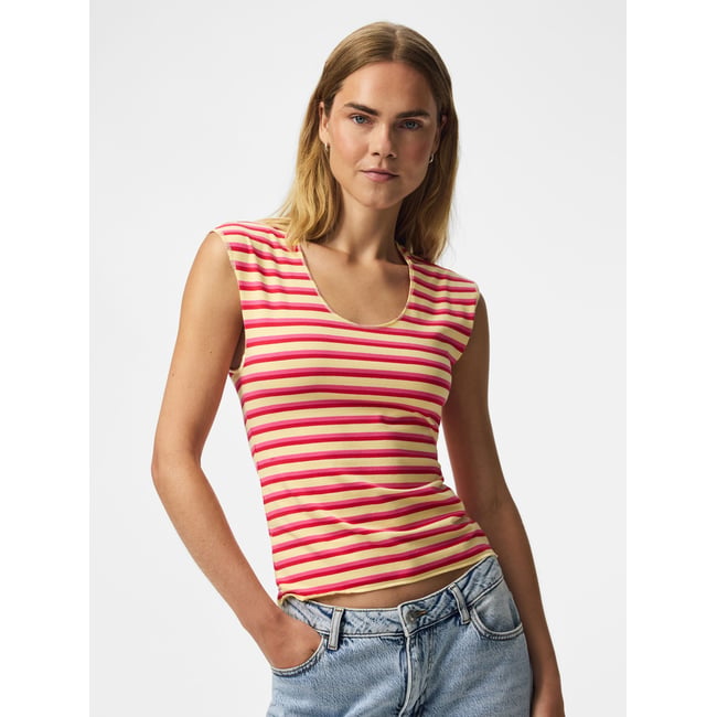 Top À Manches Courtes jaune - italian straw1 <span itemprop=