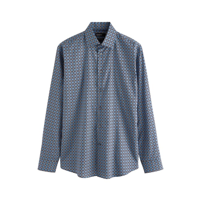 Chemise slim habillée en coton stretch - NEXT