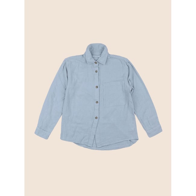 Chemise - Très bon état bleu <span itemprop=