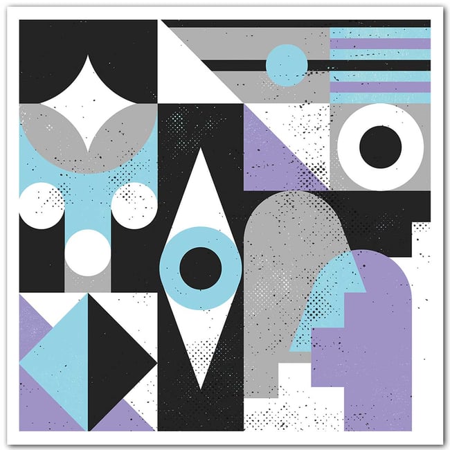 Affiche Oeil conceptuel - HEXOA