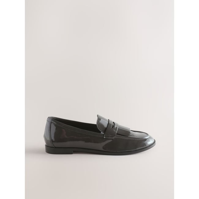 Mocassins à franges forever comfort® gris <span itemprop=