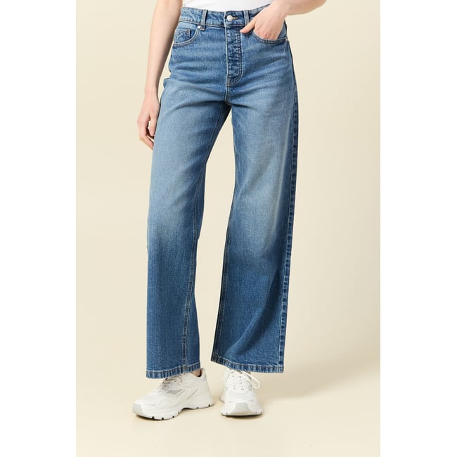 Jeans large taille haute - BONOBO