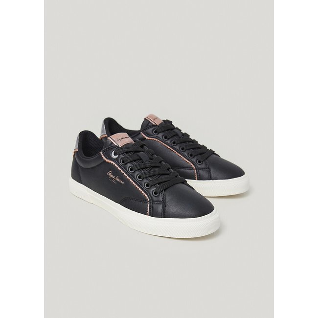 Кеды Kenton Sailor W черный PEPE JEANS