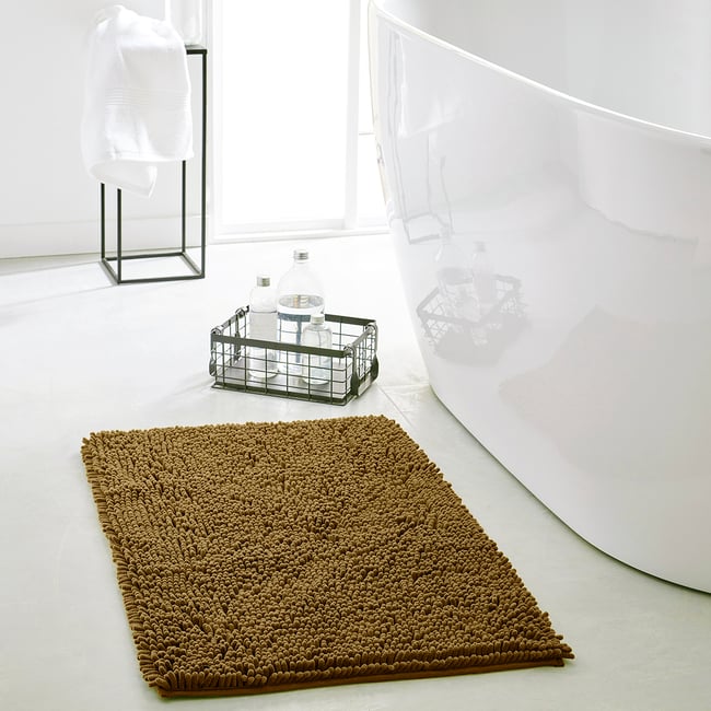 Tapis de bain mèche uni ESSENTIAL - TODAY