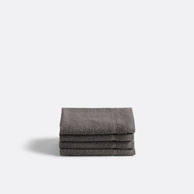 4er-Pack Gästehandtücher Zavara aus Frottee, 600 g/m² - LA REDOUTE INTERIEURS
