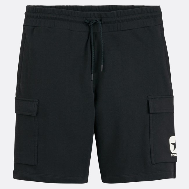 Jeans-Bermudas, Cargo-Form schwarz <span itemprop=