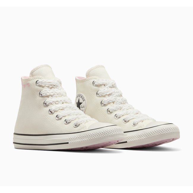 Baskets Chuck Taylor All Star Hi Polka Dots ecru <span itemprop=