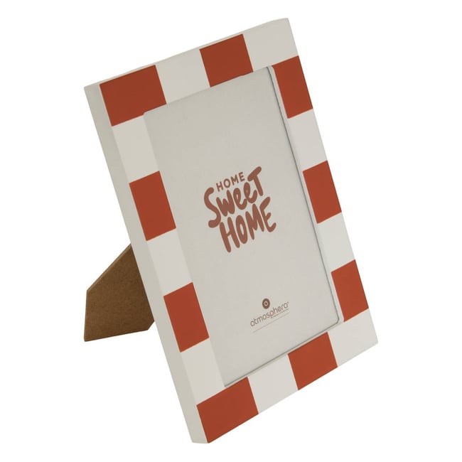 Cadre-photo rectangulaire HOMY Couleur orange <span itemprop=