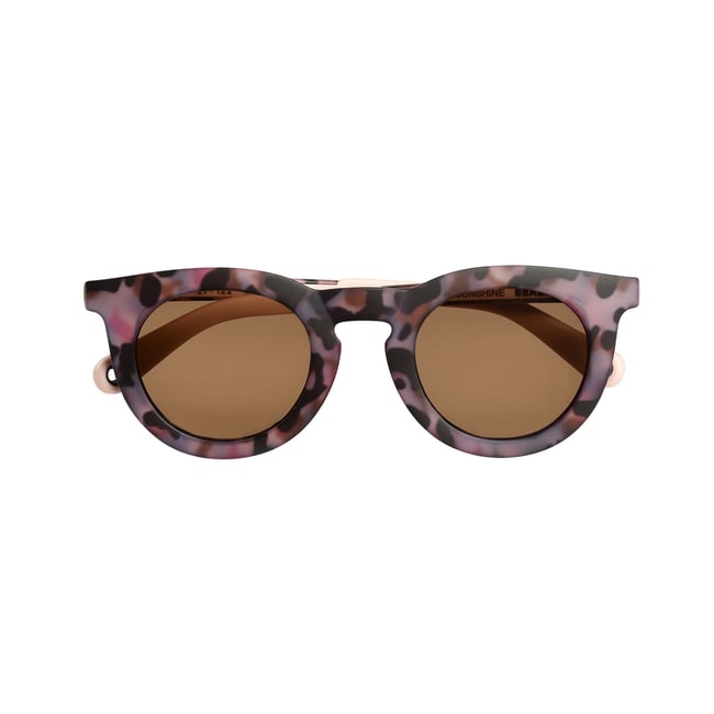 Lunettes de soleil enfant 4-6 ans écaille rose <span itemprop=